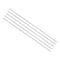 Round Steel Rod, 0.5mm Diameter 60mm Length, High Speed Steel Bar Stock Craft DIY Tool, 5-Pieces