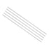 Round Steel Rod, 0.5mm Diameter 60mm Length, High Speed Steel Bar Stock Craft DIY Tool, 5-Pieces