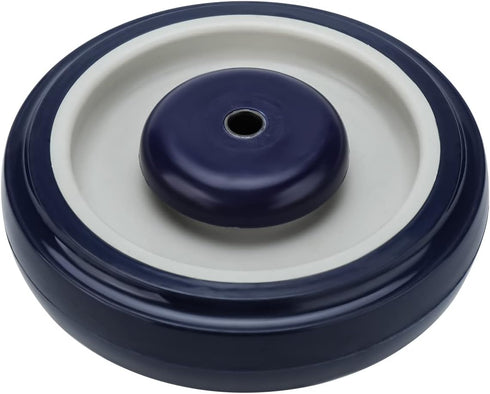 4-Pack 5" 5 Inch 1200 lbs 5/16" NORJIN Shopping Cart Replacement Wheels Kit, Cart Wheels Polyurethane Caster Wheels