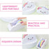 Cloud Shape Office Tape Dispenser, Desktop Cutter with Rainbow Tape Roll for Masking Washi Tape, Home Office Supplies
