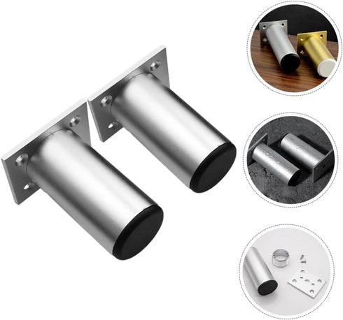 2pcs ARTIBETTER Heavy Duty Furniture Legs for Cabinets Tv Stand Bathroom Easy Installation Replacement Furniture Feet