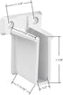 8 Closet Closet, Pcs Wire Shelf End Bracket, Heavy Duty Shelves Brackets Wall Mount Brackets with Screws and Expansion
