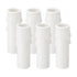 PATIKIL 3 Inch Tall Candle Covers Sleeves, 6Pcs Plastic E12 Chandelier Socket