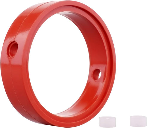 DERNORD Sanitary Butterfly Valve Repair Kit - Silicone Seat with (2) Bushings for 4" Valves