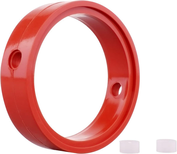 DERNORD Sanitary Butterfly Valve Repair Kit - Silicone Seat with (2) Bushings for 4" Valves