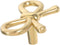 MALUGOGO Brass Bow Drawer Pulls Decorative Cabinet Handles Bronze Tone Bow-Shaped Door Handles