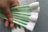 200 PCS Professional Foam Cleaning Swab Sticks - Dust-Free Cleaning Sponge Tip Swabs for Lab & Optical Equipment