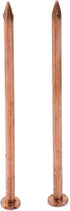 MY MIRONEY 10 Pack Solid Copper Nail Spikes, 4 Inch for Slating & Roofing