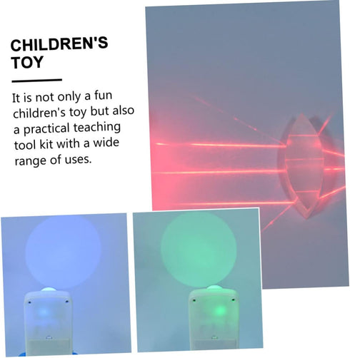 1set Alipis Optics Learning Experiment Kit Safe and Portable Physics Tools for Light Experiments Includes Optical