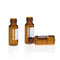 ALWSCI 100 pcs/pk Autosampler Vial, 1.5 ml Chromatography Lab Vial, HPLC LC GC, Amber, 12x32 mm