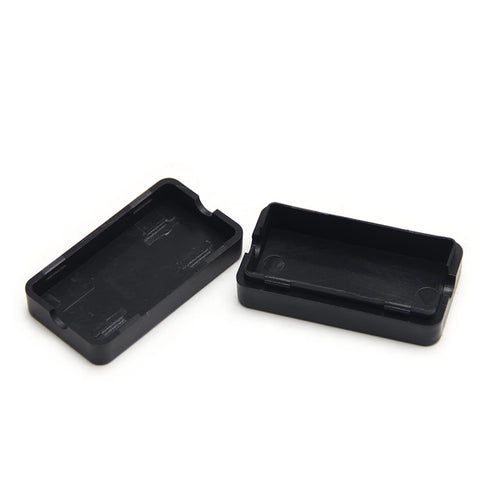 Fielect Junction Box ABS Plastic Dustproof Universal Electrical Project Enclosure Black 1.89 x 1.02 x 0.61 inch, 4Pcs