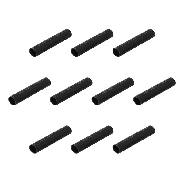 Heat Shrink Tubing, 2:1 Cable Sleeving Tube Wrap, 4mm Dia/30mm/Black, 400 Pcs