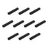 Heat Shrink Tubing, 2:1 Cable Sleeving Tube Wrap, 4mm Dia/30mm/Black, 400 Pcs