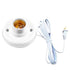 DBKMPZ 15ft Light Socket with Cord E26/ E27 Light Bulb Socket with On/Off