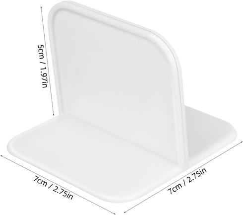 8pcs TEHAUX Furniture Wall Anchor Kit Secure Shelves Dressers Bookcases Tv Stands Adhesive Mounts Childproof