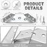 (20 140 Stainless Steel L Brackets for Wood Heavy Duty Corner Bracket, Angle Bracket, Corner Brace, L Brackets