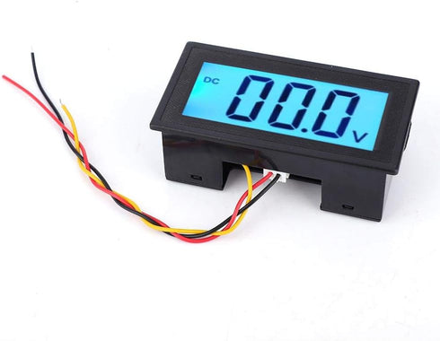 YB5135DB LED Digital Display Voltage Meter LCD Digital Display Three Wire Voltage Meter Monitor Voltmeter Voltage Tester Panel Voltage Monitor (DC0-500V) by Walfront