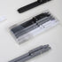 FIOVER Gel Pens, 6Pcs Fine Point Smooth Writing Pens, 0.5mm Black Gel Ink for Journaling Note Taking