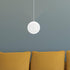 G9 120mm ARTIBETTER Glass Globe Lamp Shade Replacement Lampshade Base Bubble Chandelier Light Covers Pendant Wall