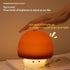 Dimmable YEEFIGRO Cute Baby Night Light for Kids,Rechargeable Silicone Nursery Toddler Mushroom Nightlight,Squishy