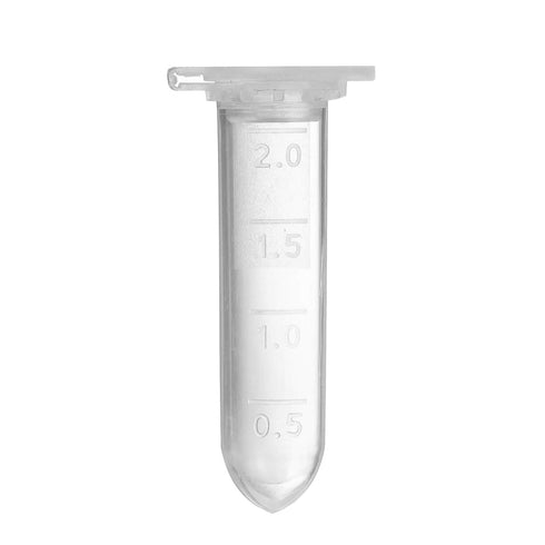 Eowpower 400pcs 2ml Plastic Test Tube Centrifuge Tubes for Sample Storage Container Fragrance Beads Liquid