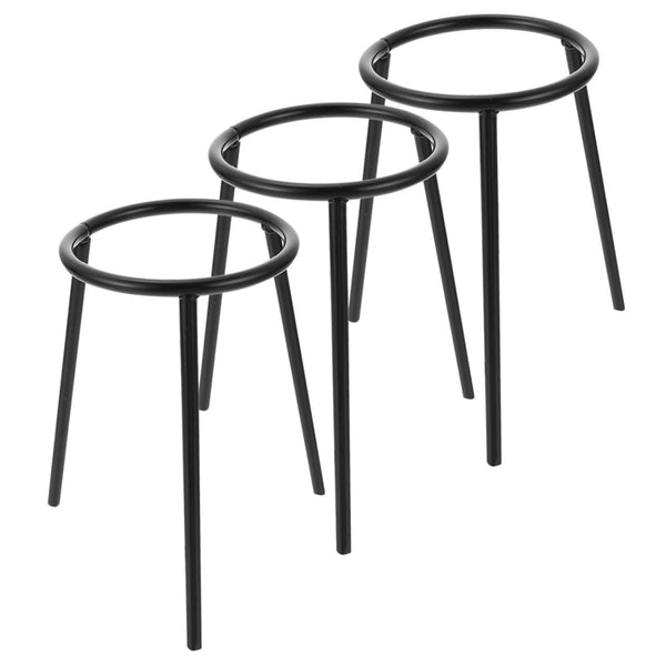 Ciieeo 3Pcs Experiment Tripod Stand for School Lab, Tripod Holder for Alcohol Burner