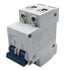 50 Amp Dual-Pole Circuit Breaker Switch, Din Rail Mounted, Household Appliance Circuit Security Protection
