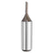 HARFINGTON Straight Router Bit 1/2 Inch Shank 1/8" Cutting Dia, 2 Flutes