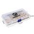 GeeBat 300pcs 2.54mm KF2510 Connector Kit with Female Pin Headers, 2/3/4/5/6 Pin Housing Connector
