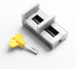 ZaneGear WANLIAN 1PCS Adjustable Door Window Lock Stopper - Thick Sliding Safety Anti Theft Security Lock for Children