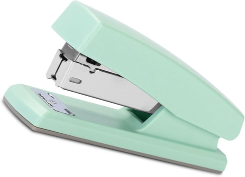 Paper Stapler, Medium Size Stapler with 20 Sheet Capacity for Office (Light Green) by Pomya