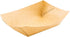 Restaurantware Bio Tek 4 Ounce Paper Boats - 50 Disposable Food Trays for Concession Stands