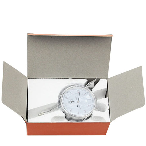 0-10mm x 0.01mm Accurate Clock Dial Test Indicator with Box Case for Measuring Instrument