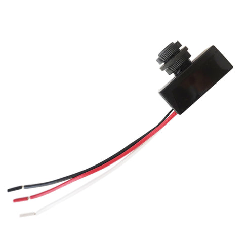 Heluok 12V, 5A Photocell Sensor DC Automatic Photoelectric Switch, Dusk to Dawn Outdoor Photoelectric Light Control