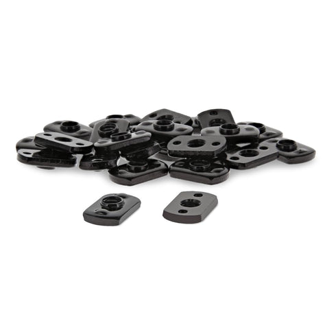 8020, 3286, 15 Series Steel 1/4-20 Centered Slide in Economy T Nuts for 80/20 1.5" Aluminum Extrusions (25 Pack)