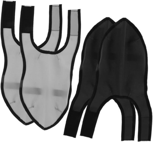 Generic 2 Pairs Reusable Non Slip Barber Shoe Covers for Hair Stylists Protective