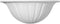 Ekena Millwork SCO12X06X04TR Traditional Wall Sconces, 12 3/4"W x 6 1/4"D x