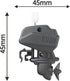 MFYIEAAL 3pcs 3D Electric Toy Boat Motor Components Kit For bambu Lab Miniature Electric Motors For Toy Ship Printing