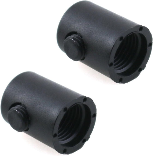HJGarden 50PCS 2-6.5mm Black Dining Room Pendant Lamp Lock Plastic Power Cord Clip Lighting Fixture Repair Part Wiring