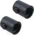 HJGarden 50PCS 2-6.5mm Black Dining Room Pendant Lamp Lock Plastic Power Cord Clip Lighting Fixture Repair Part Wiring