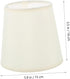 5.90 Inch Decorative Fabric Lamp Shade - Stylish Replacement for Table Lamps