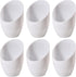 CHGCRAFT 6 PCS Plastic Lamp Shade Replacement Horseshoe Lampshade White Replacement Lamp