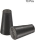 MECCANIXITY 10 Pieces Rubber Tapered Plug, 8.2mm to 12.7mm Solid Test Tubes Bungs Stopper
