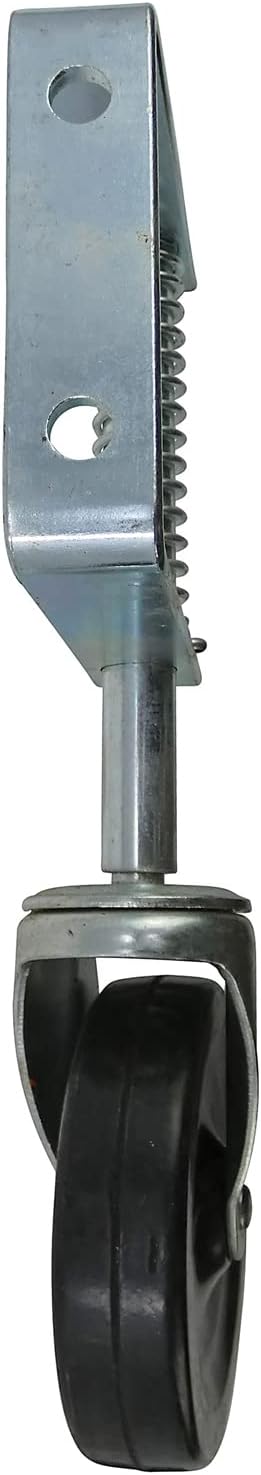 Shepherd Hardware Metal 9785 Spring Loaded Gate Caster, 4-Inch, Black