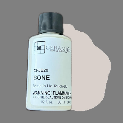 Ceramifix .5 oz Bone Touch Up Paint for Tile, Appliances, and More