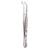 SURGIMAC Dental Cotton Tweezers Serrated Angled Tips Medical Tweezers Stainless Steel Tweezers
