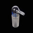 Glass 90 Degree Vacuum/Gas Adapter, Borosilicate Glass Bent Inlet Adapter with 24/40 Inner Joint for Laboratory