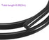 DMiotech Black Silicone Tube 5/16"(8mm) ID 1/2"(12mm) OD 6.6 Feet Industrial Tubing for Water Air Pump