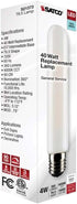 Satco 23173-4T6.5/LED/FR/940/120V/E17 Tubular Exit Light Bulb