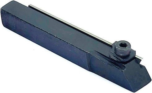 Mini Lathe Cut off Tool + HSS Blade for Emco Unimat Lathes, 10 mm Square Parting